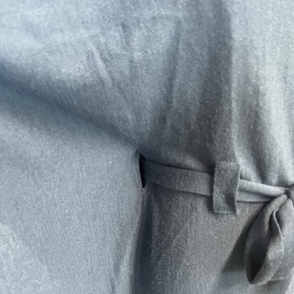 Mercer & Madison Poncho Sweater Women's Size S Teal Green Wool Oversized Boho - Picture 4 of 7